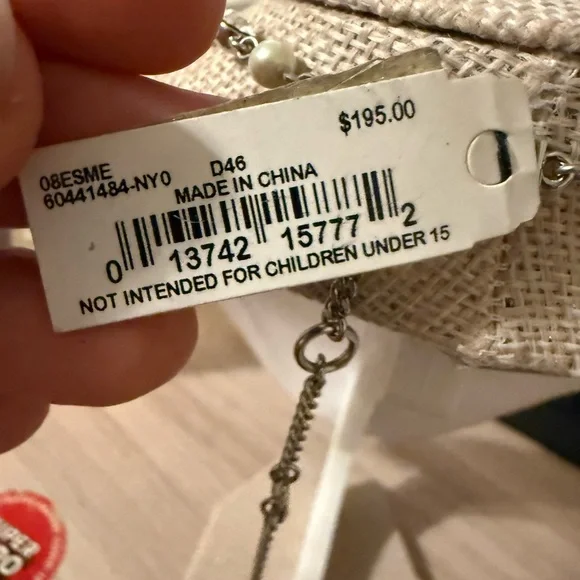 Givenchy Pearl and Crystal Necklace - Picture 8 of 8